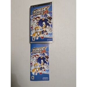 Sonic Rivals 2 (Sony PSP, 2007) - Case And Manual Only